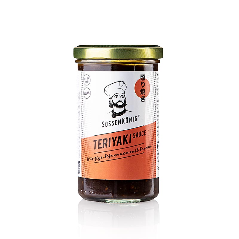 Sosukongur - Teriyaki-sosa - 250 ml - Gler