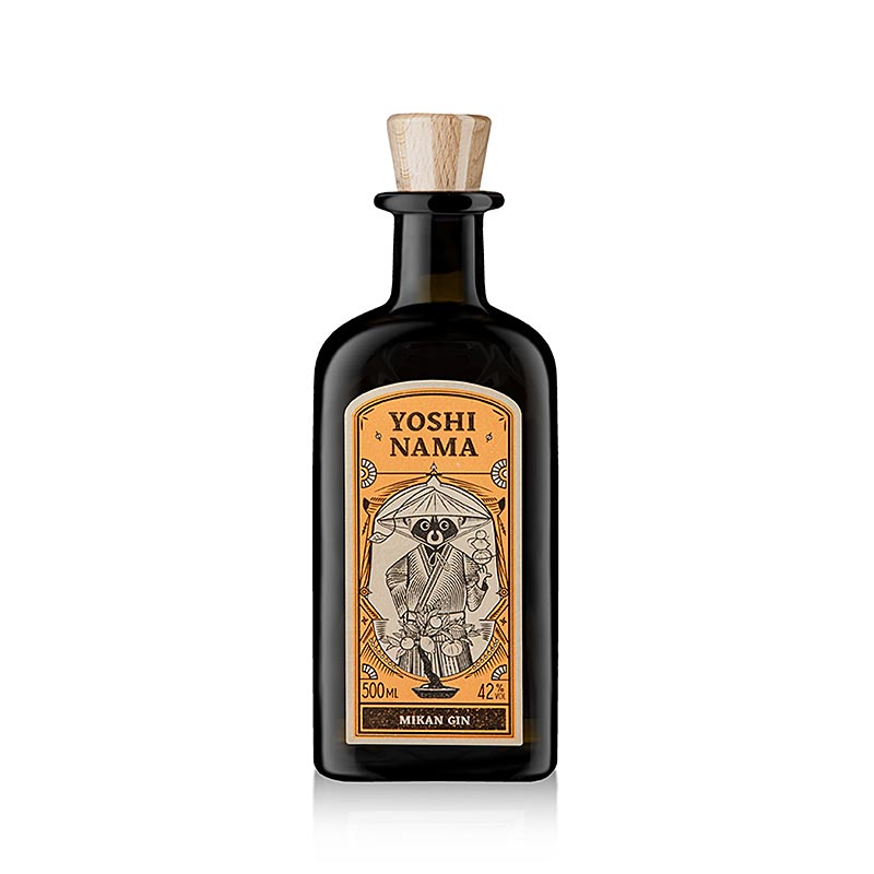 Yoshi Nama Mikan Gin, 42% vol., Germany - 500 ml - Bottle