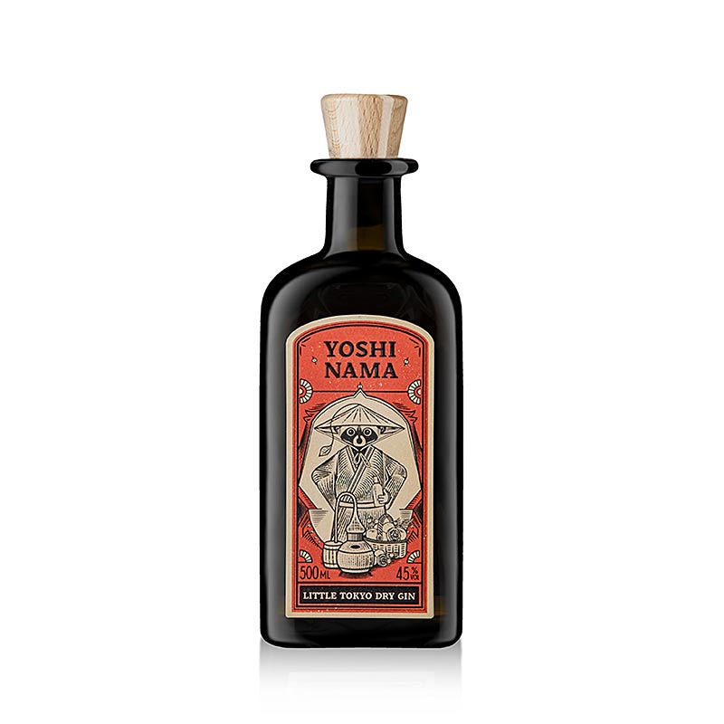 Yoshi Nama Little Tokyo Dry Gin, 45% vol., Germany - 500 ml - Bottle