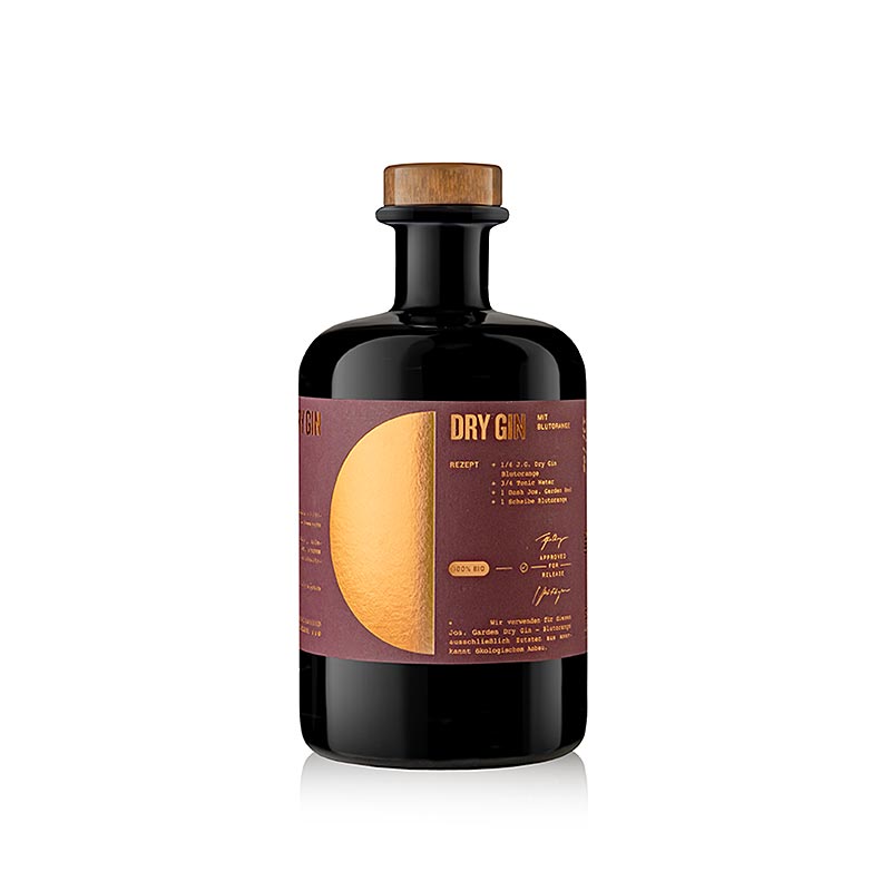 Ehringhausen Jos. Garden Dry Gin, blodappelsin, 44 % vol., OEKOLOGISK - 500 ml - Flaske