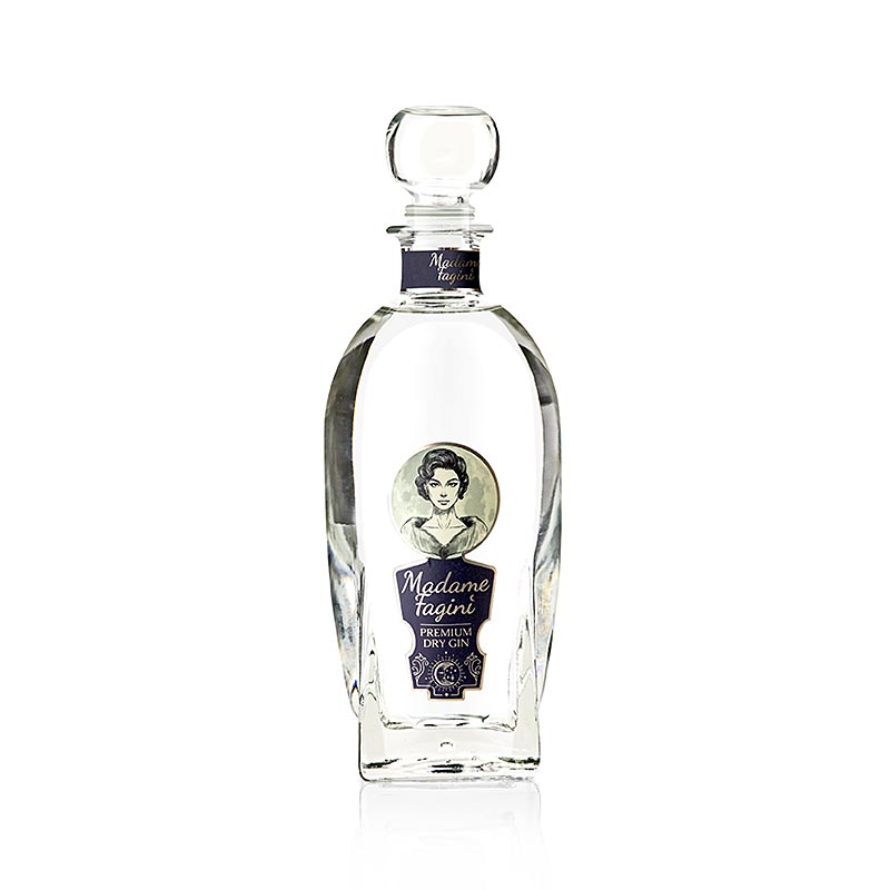 Ginebra Madame Fagini Premium Dry Gin Dusseldorf 40% Vol. - 500 ml - Ampolla