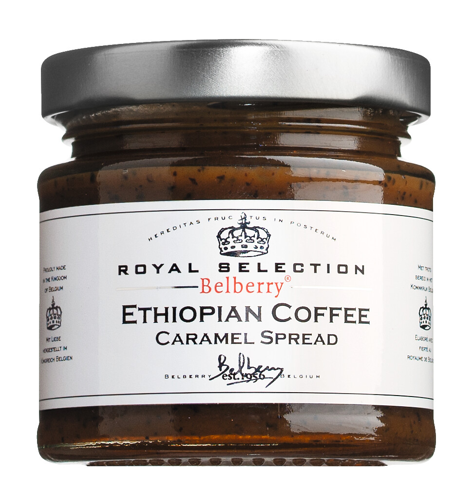 Royal Selection Ethiopian coffee caramel, Karamellcreme mit Kaffee, Belberry - 135 g - Glas