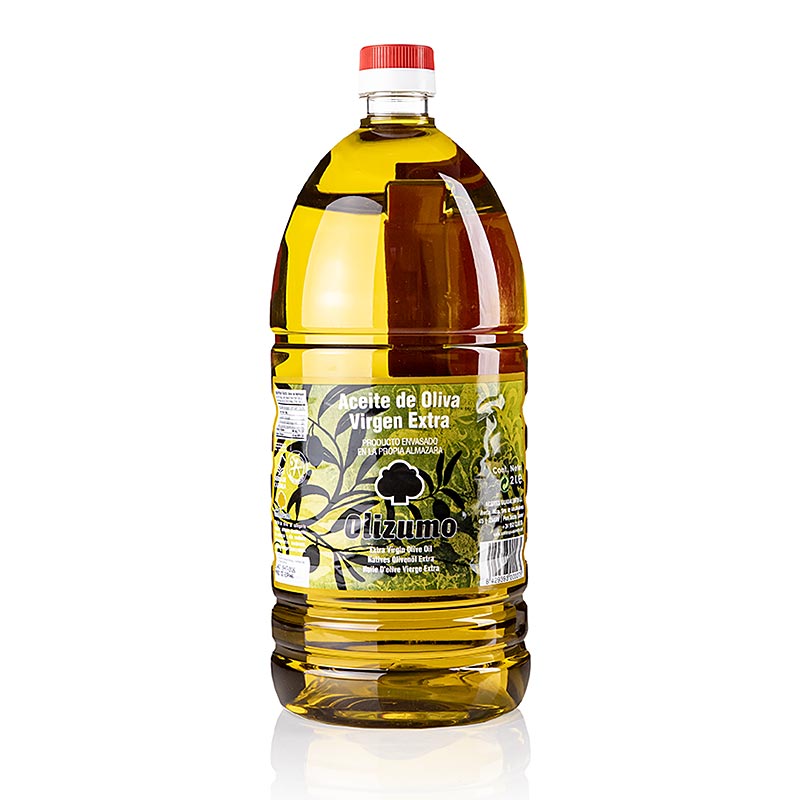 Extra virgin olivenolje, Aceites Guadalentin Olizumo DOP / PUD, 100 % Picual - 2 liter - beholder