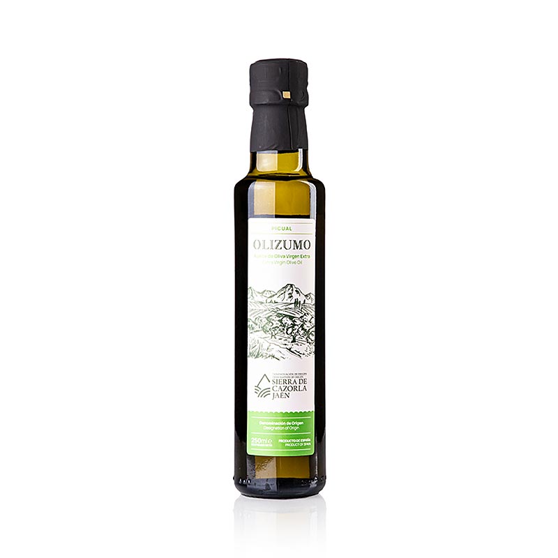 Ekstraneitsytoliivioljy, Aceites Guadalentin Olizumo DOP / SAN, 100% Picual - 250 ml - Pullo