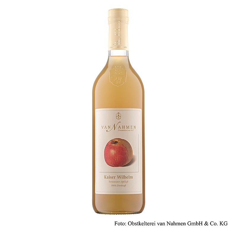 van Nahmen - Jus apel Kaiser Wilhelm, 100% jus langsung - 750ml - Botol