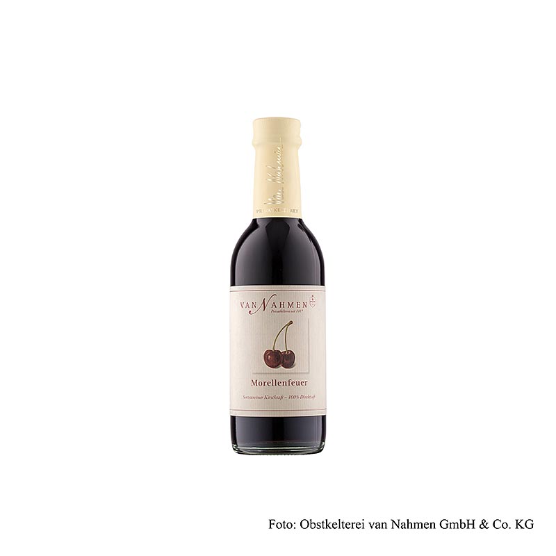 Jus de griottes Morellenfeuer (100 % jus direct) van Nahmen - 250 ml - Bouteille