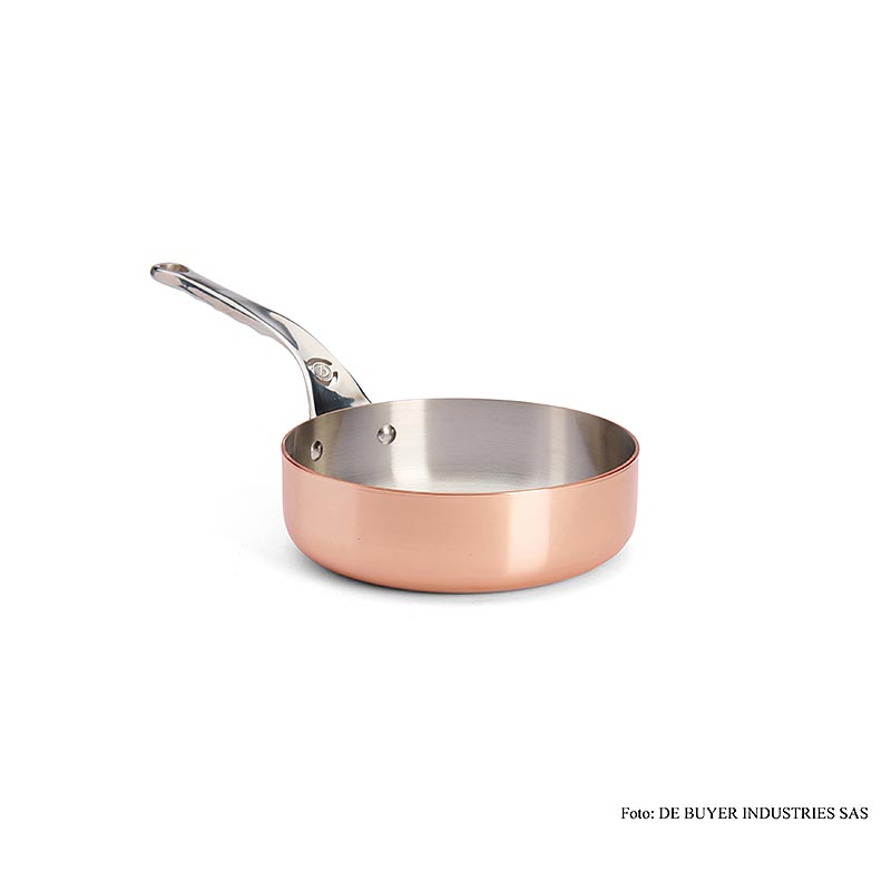deBUYER Prima Matera Inductie Sauteur, recht, koper - roestvrij staal, Ø 20cm - 1 st - karton