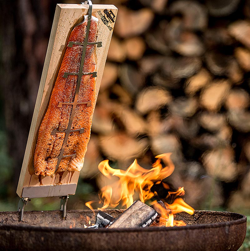 Grill BBQ - Flame Salmon Board Premium linija - 1 komad - folija