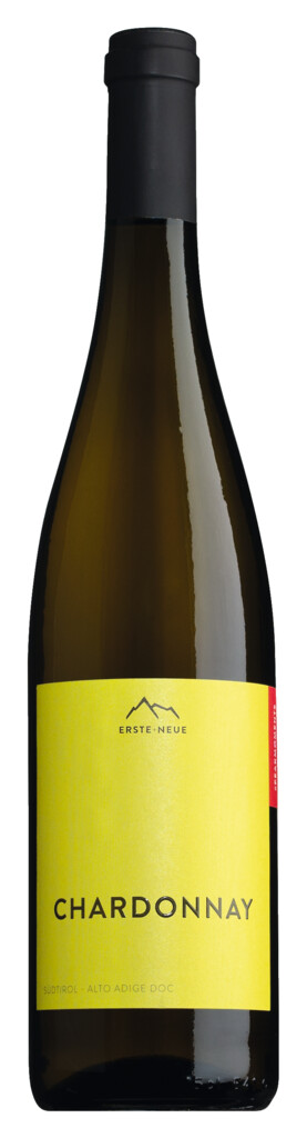 Zuid-Tiroolse Chardonnay DOC, witte wijn, eerste + nieuw - 0,75 l - Fles