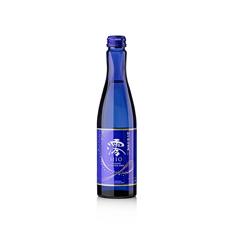 MIO Sake Spumante, vino di riso gassato, 5% vol., TaKaRa - 300 ml - Bottiglia