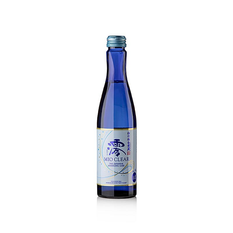 MIO CLEAR Sake Szensavas, szensavas rizsbor, 5% vol, TaKaRa - 300 ml - Uveg