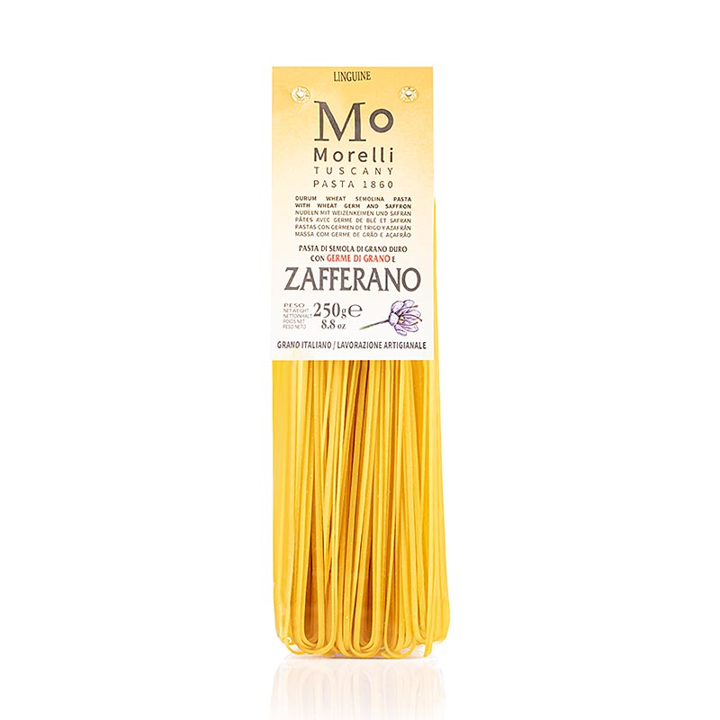 Morelli 1860 Linguine, cu sofran si germeni de grau - 250 g - sac