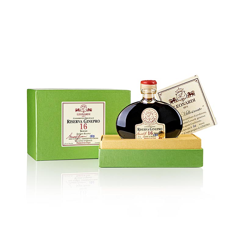 Leonardi - Gran Riserva Juniper Condimento, 16 lat, beczka z drewna jalowca - 50g - Butelka
