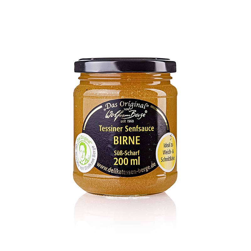 Originalni Ticino sos od kruske i senfa, Wolfram Berge - 200ml - Staklo