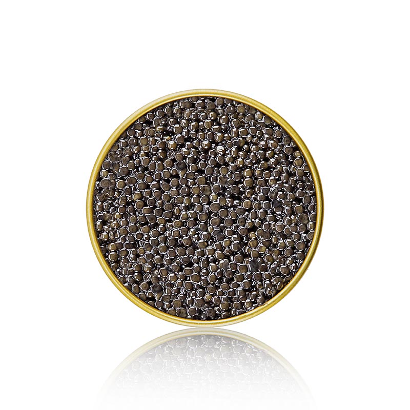 Selection Kaviar vom sibirischen Stör (Acipenser baerii), Aquakultur China - 125 g - Dose