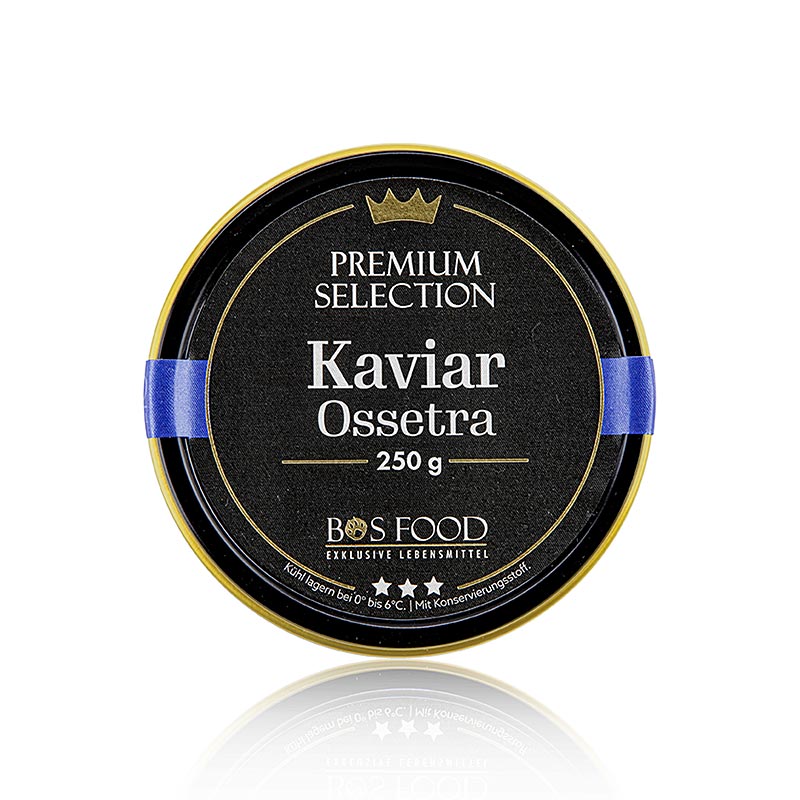 Seleksi Kaviar Ossetra (Acipenser gueldenstaedtii) - 250 gram - Bisa