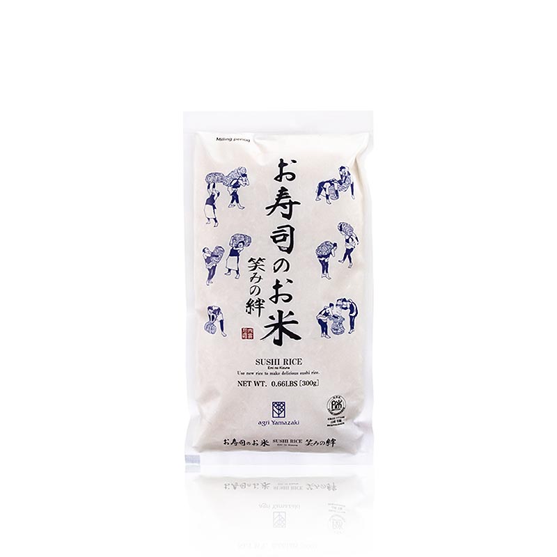 Emo no Kizuna Umami Rice, Short Grain Sushi Rice, Agri Yamazaki - 300 g - vaska