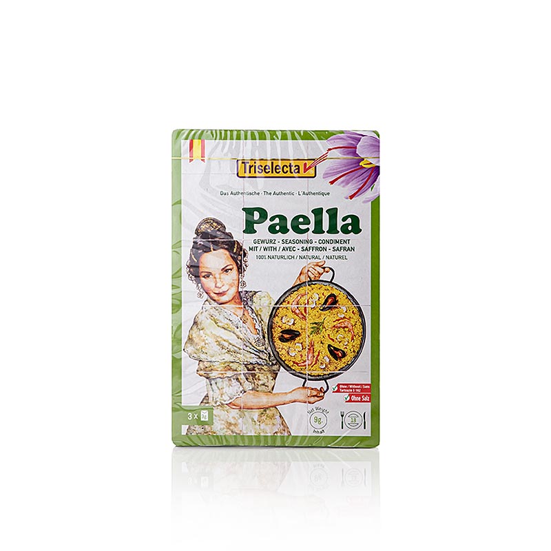 Ereza paella, me shafran te vertete, 3x3g - 9 g - kuti