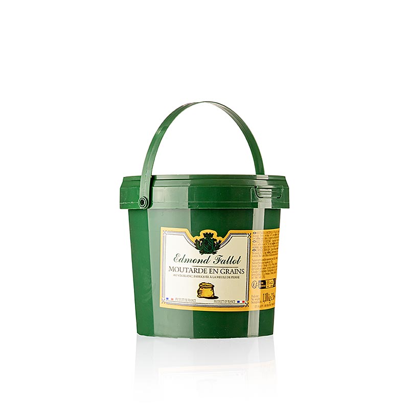 Senape di Digione, grossolana, Fallot - 1 litro - Secchio