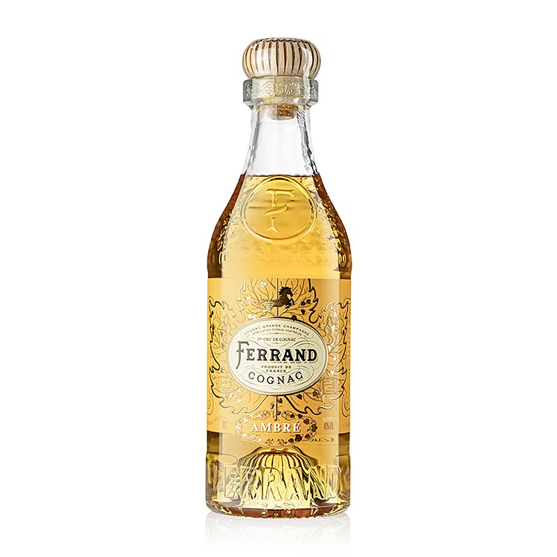 Cognac - Ambre Grande Champagne 1. Cru de Cognac, 40% vol., Ferrand - 700 ml - fles