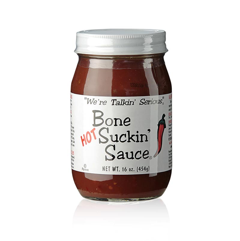 Sos Bone Suckin `Ostry, Sos BBQ, Jedzenie Forda - 410ml - Szklo