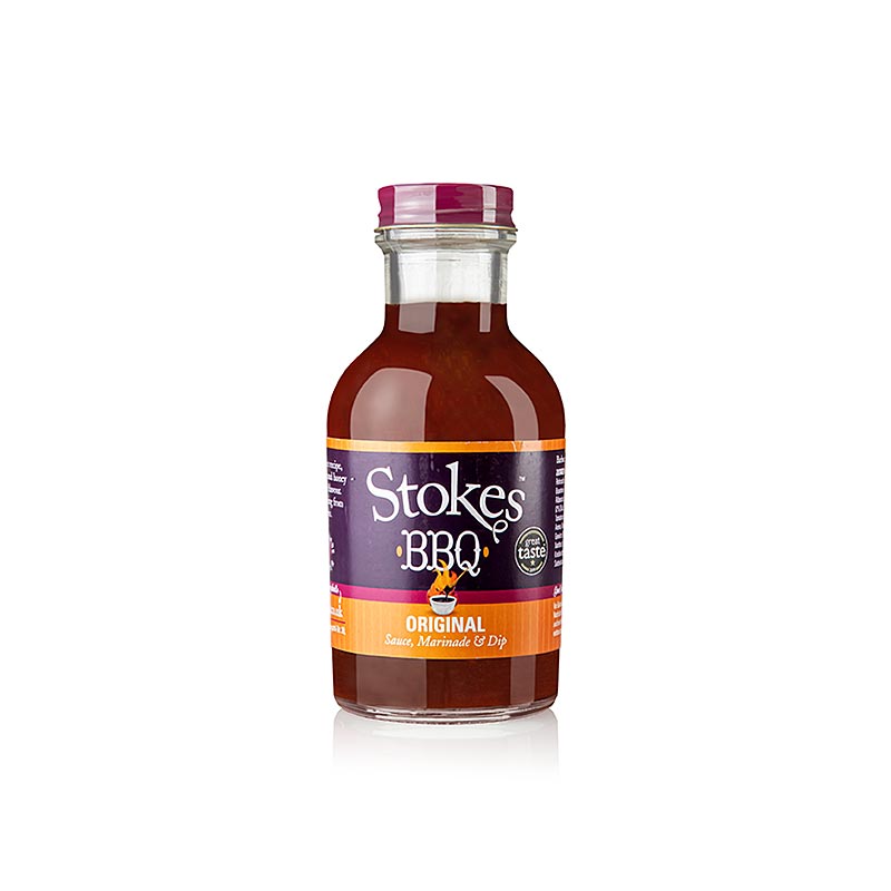 Stokes BBQ Sauce Oryginalny, dymny i slodki - 250ml - Butelka