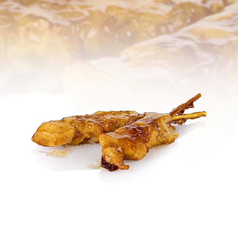 Yakitori - kyllingespyd med teriyakisauce, Ajinomoto - 3,5 kg, ca. 86 stykker - Pap