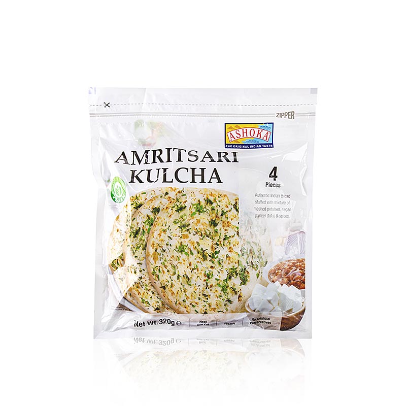Amritsari Kulcha, Indijski kruh s punjenjem, Ashoka - 320 g - torba