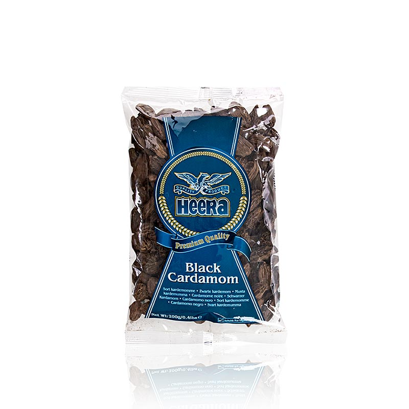 Kapulaga, keseluruhan, hitam, Heera - 200 g - beg