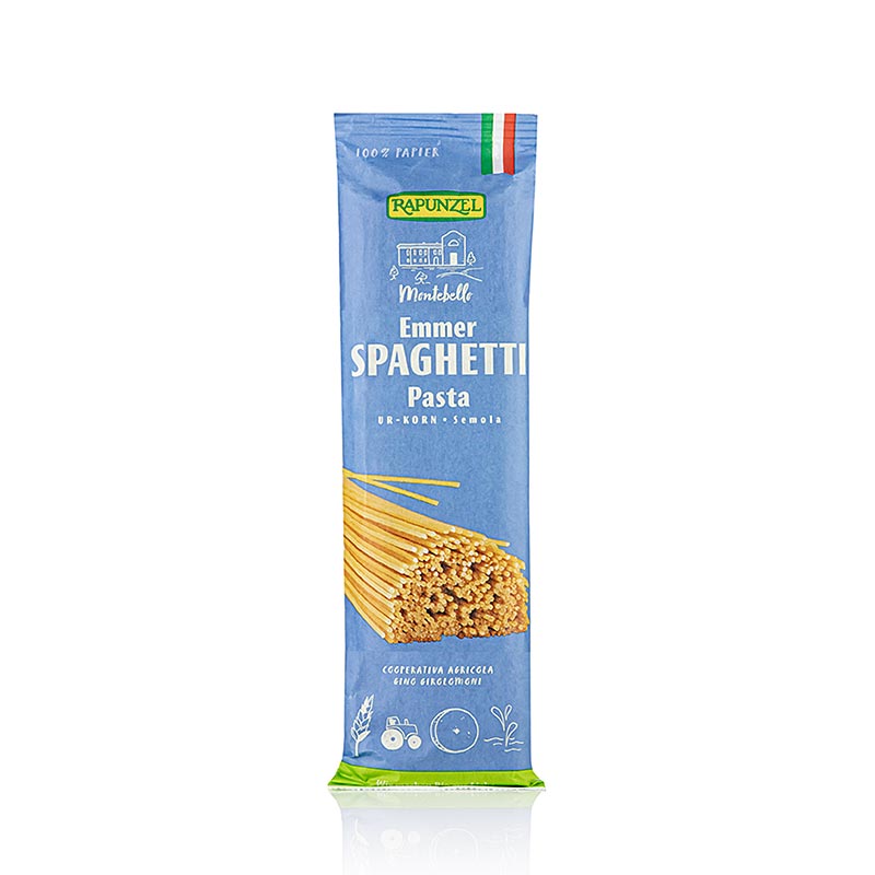 Rapunzel, Emmer pasta - spaghetti, Semola, BIO - 500 g - bag