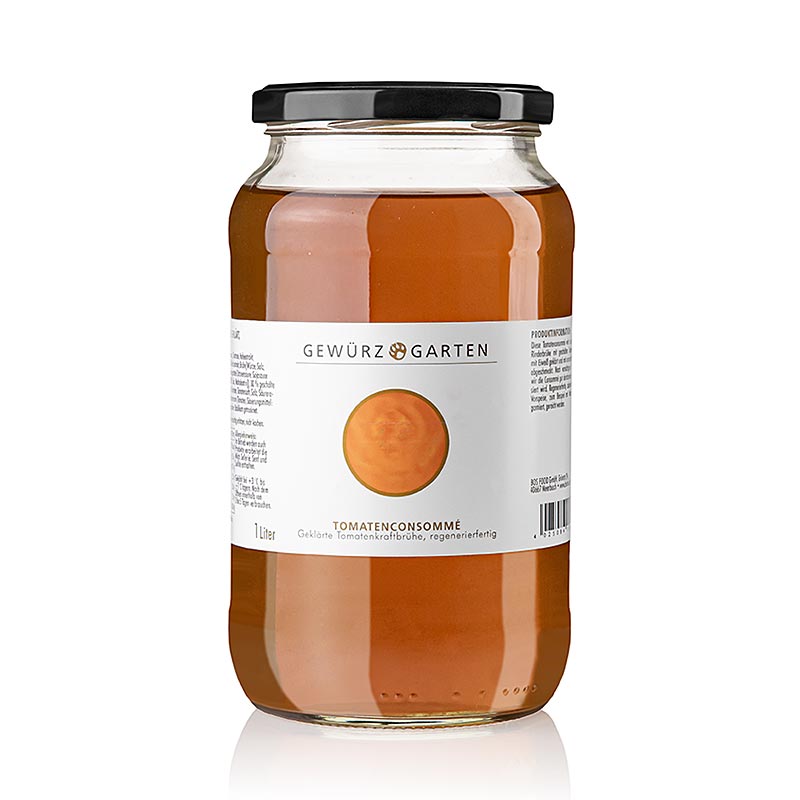 Consommé de tomates du jardin aux épices, prêt à cuire 1: 1 - 1 l - Verre