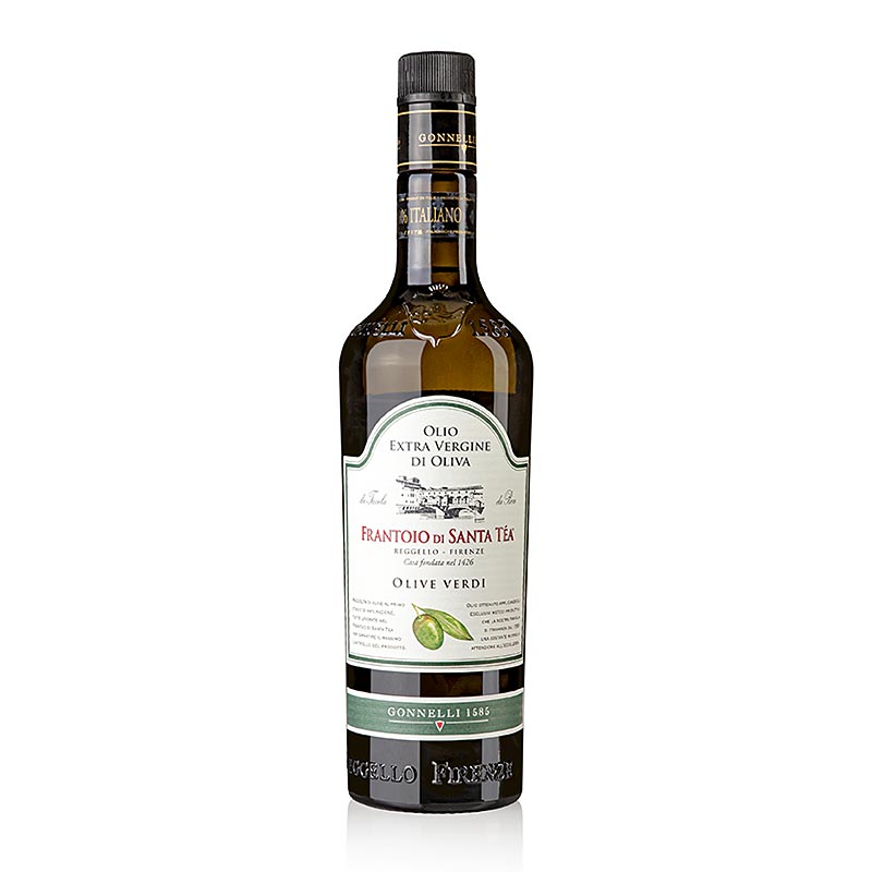 Natives Olivenöl Extra, Santa Tea Gonnelli Fruttato Intenso, grüne Oliven - 750 ml - Flasche