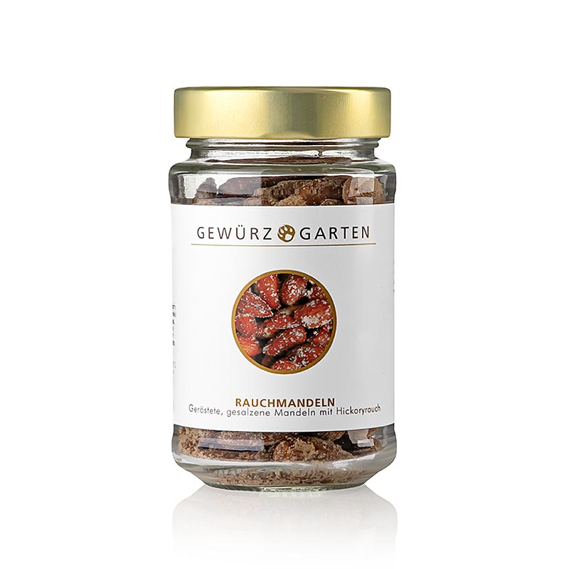 Spice garden smoked almonds hickory, salted - 130 g - Glass