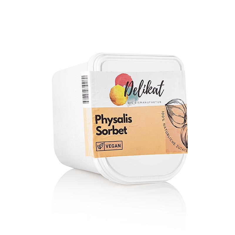 Delicate - Physalis Sorbet - 2,5 l - PE-schaal