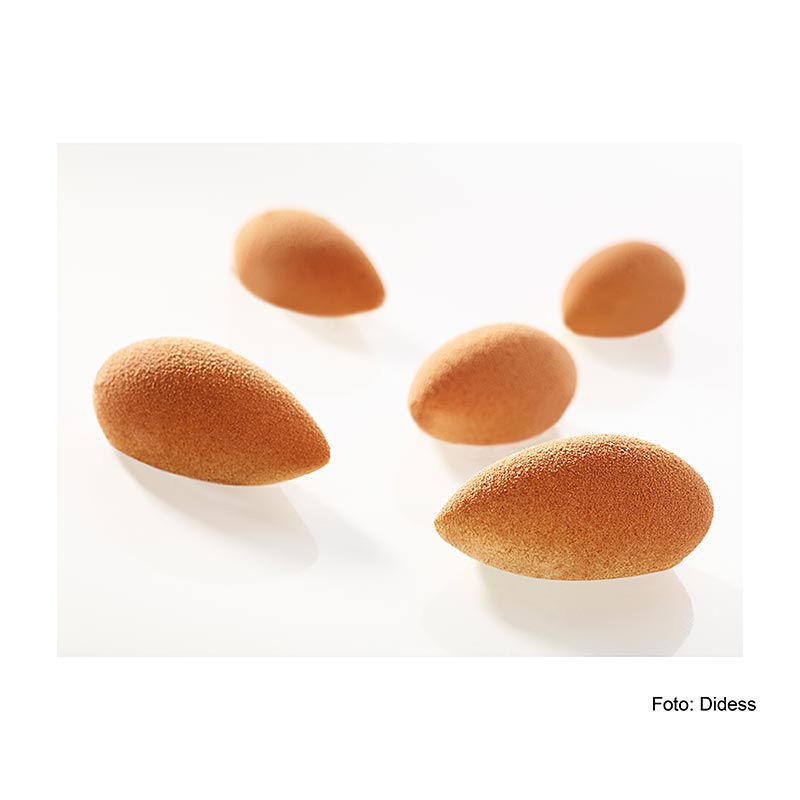 Maxi Quenelle (Quell) Tansanisk sukkuladhimus, 55x28 mm, 30 stykki, Didess - 405 g, 30 x 13,5 g - Pappa