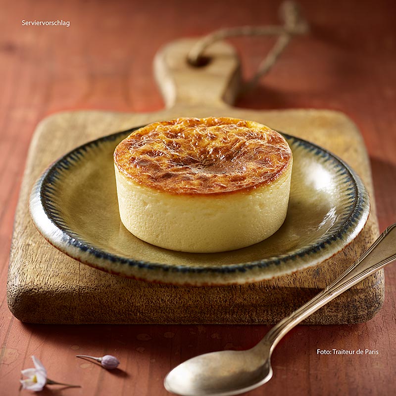 San Sebastian Cheesecake, Ø7cm, Traiteur de Paris - 1.9 kg, 20 x 95g - Cardboard