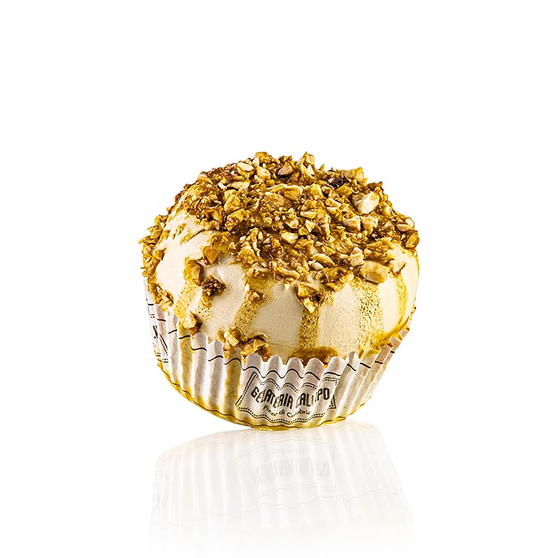 Tartufo Coffee - Crema, Postre helado - 1,32 kg, 12 piezas - Cartulina