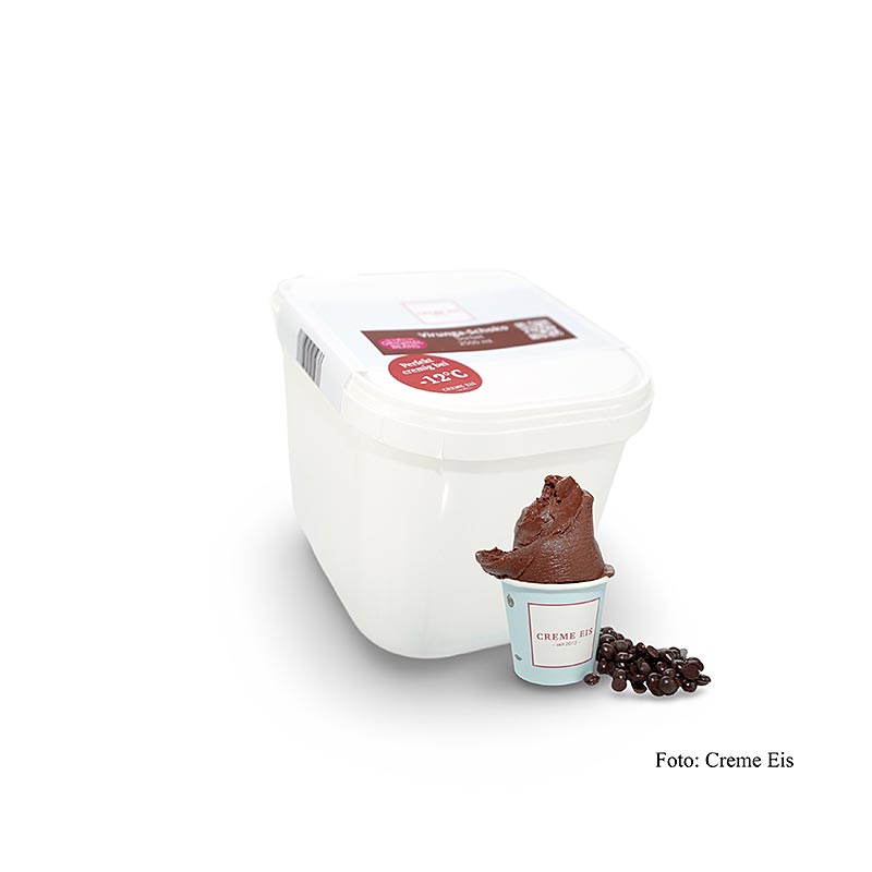 Sorvete cremoso - sorbet de chocolate (vegano) - 2,5 litros - Revestimento de PE