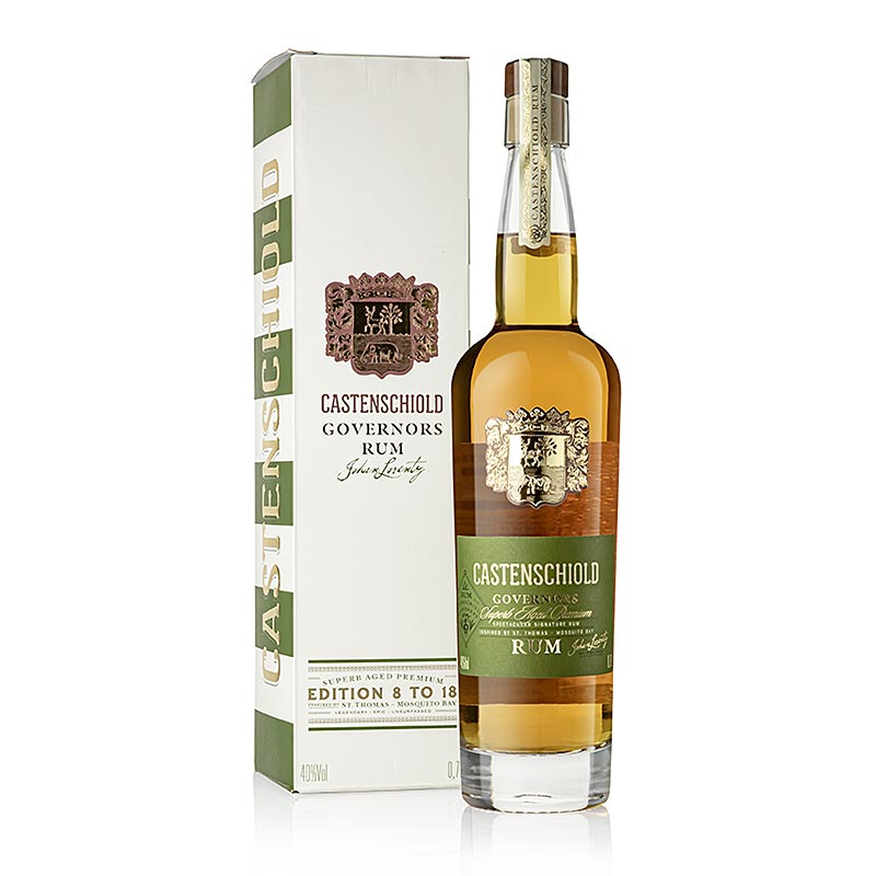 Rhum Castenschiold Governors (Virgin Island St. Thomas) 40% Vol. - 700 ml - Bouteille