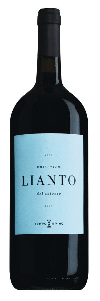 Primitivo Salento IGT Lianto, wain merah, Tempo al Vino - 1.5 liter - Botol