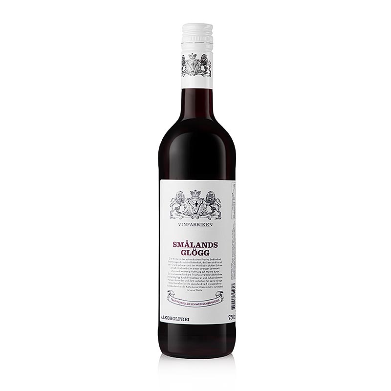 Vinfabriken Smalands Glogg Svedsko bez alkoholu - 750 ml - Flasa