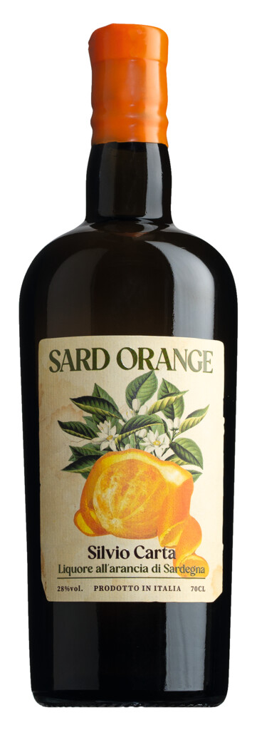 Sard Orange, pomarancni liker, Silvio Carta - 0,7 l - Steklenica