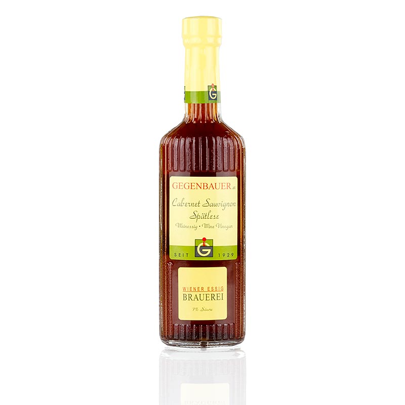 Gegenbauer Wijnazijn Cabernet Sauvignon, 5% zuurgraad - 250 ml - fles