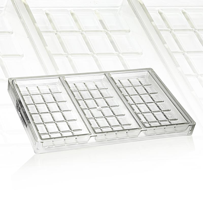 Kalup za cokoladu za stangu, 161x78x15mm, set od 3 dijela, za cca. 200g, Brunner - 1 komad - Karton