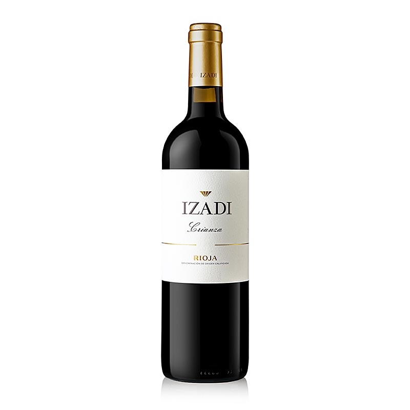 2022 Crianza Barrique DOC Rioja, kuiva, 14,5 tilavuusprosenttia, Izadi, VEGAN - 750 ml - Pullo