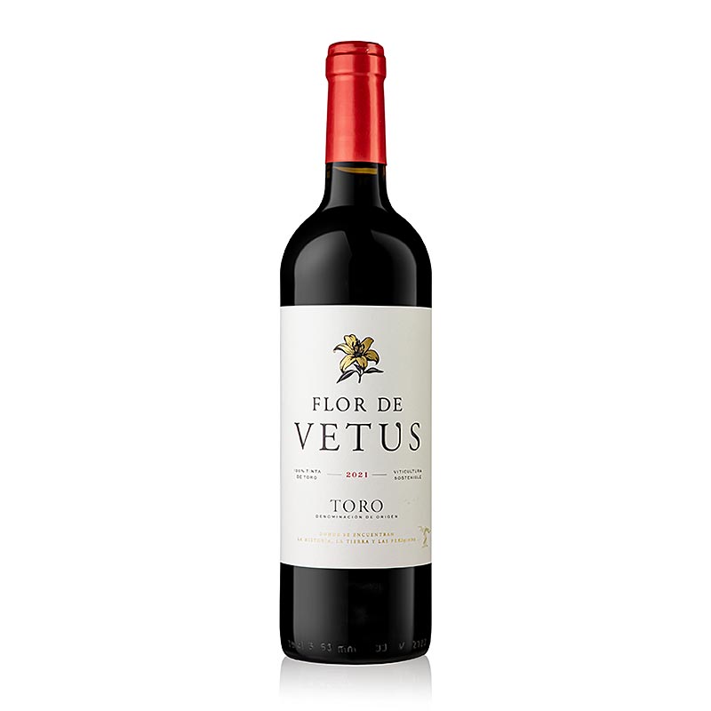 2021 Flor de Vetus Tempranillo DO, suho, 14,4 % vol., Vetus - 750 ml - Steklenica
