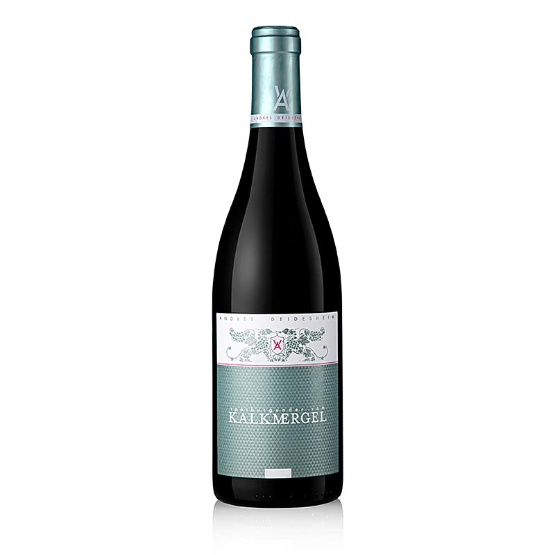 Pinot Noir 2024 van kalkhoudende mergel QW, droog, 13% vol., Andres, biologisch - 750 ml - Fles