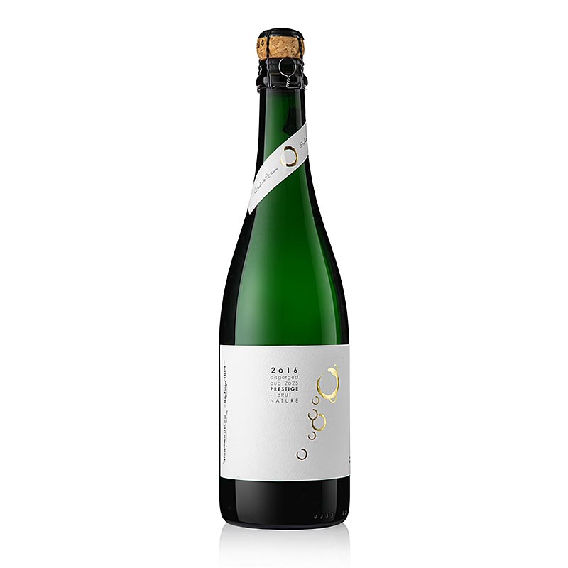 2016 Prestige brut (8 let staranja na drozeh) Penece vino Rizling, regija Mozela, brut, 12 % vol., Lauer - 750 ml - Steklenica