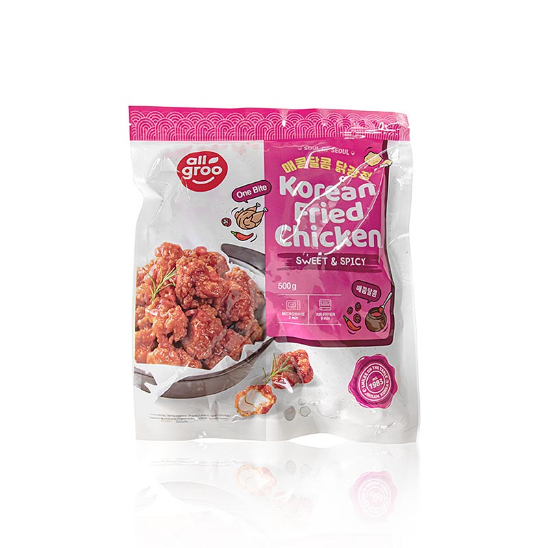 Pule e skuqur koreane e embel dhe pikante, copa pule te skuqura, ALLGROO - 500 g - cante