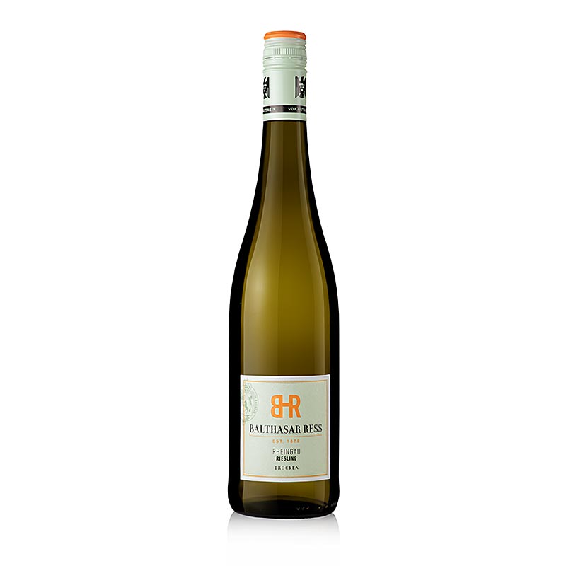 2024 Rheingau Riesling QW, toerr, 11,5 % vol., Balthasar Ress, oekologisk vegansk - 750 ml - Flaske